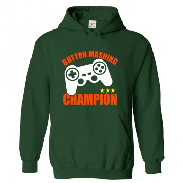 Button Mashing Champion Funny gamer Kids & Adults Unisex Hoodie